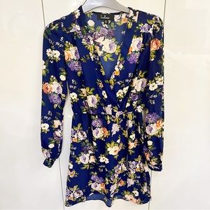 Lulu’s Blue Floral Dress